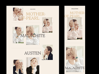 web design online shop categories design ecommerce figma interface online shop product ui ux watches web design