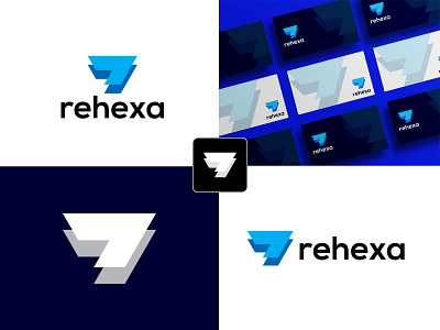 Rehexa logo design app app logo best logo best r logo branding business logo design graphic design hexa logo letter r logo logo r abstract logo r logo r logo design r logo dribble r minimalist logo rehexa logo ui design vector