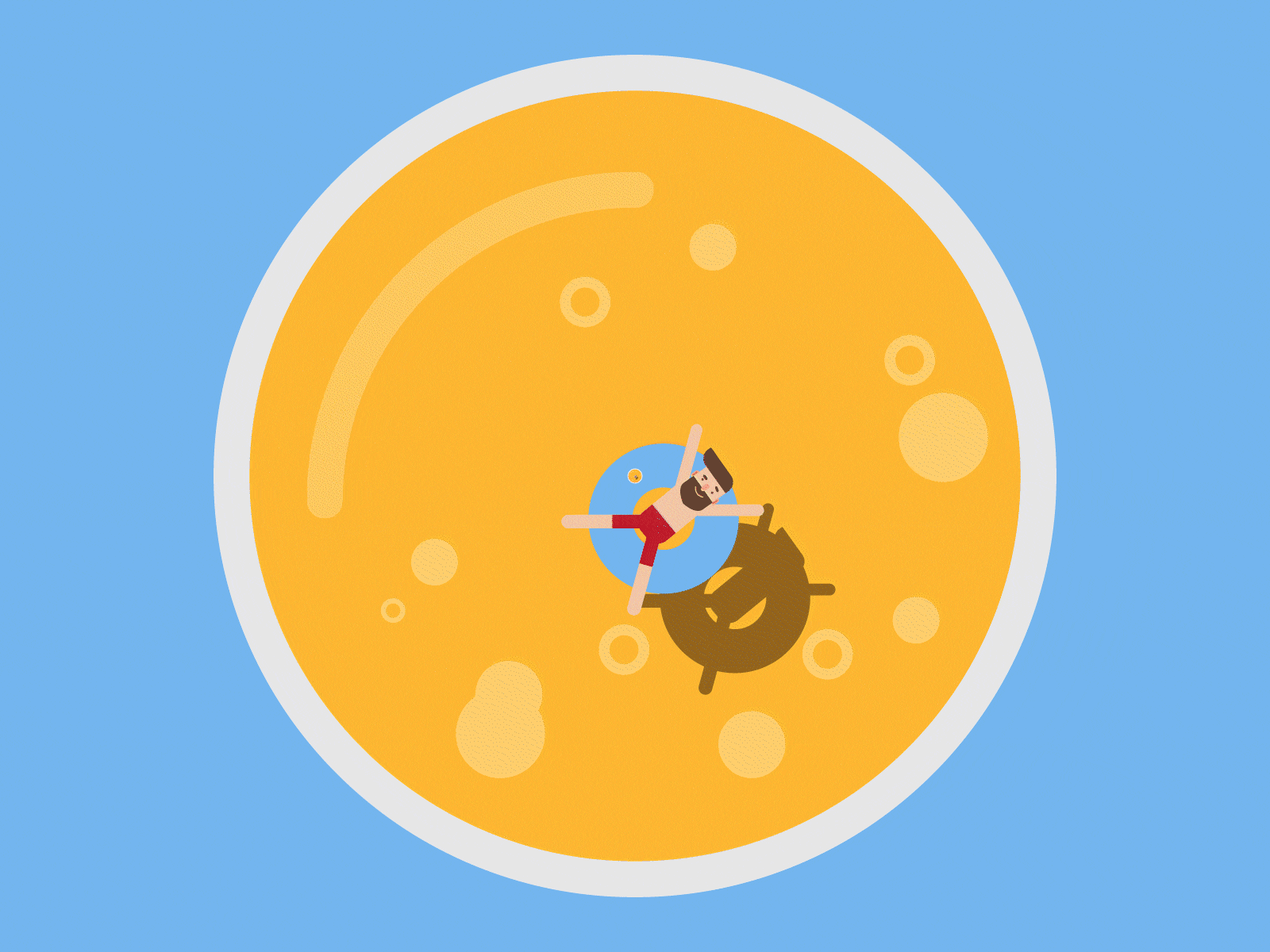 Beer Poll animation flat design illustration motion design motiongraphics