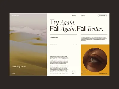 Mind State® art artdirection emotions failure layout mind space state ui ux web white