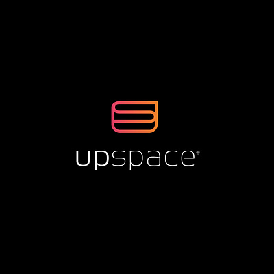 Tech Co. logo (upspace®) abstract logo brand designer brand identity brand identity design branding brand design creative design gradiant gradiant logo graphic design lettermark logo logo logomark logotype minimalist modernlogodesign tech logo technology unique logo