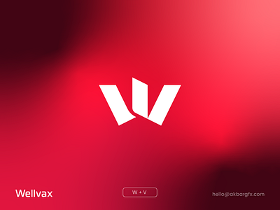 Wellvax | Minimal Letter Mark Iconic Logo automobile logo brand design brand identity branding clean logo flat logo iconic logo lettermark logo logo design minimal logo design minimalist logo modern logo sharp logo simple logo strong brand mark v letter logo vehicle logo w letter logo wv letter logo wv letter mark