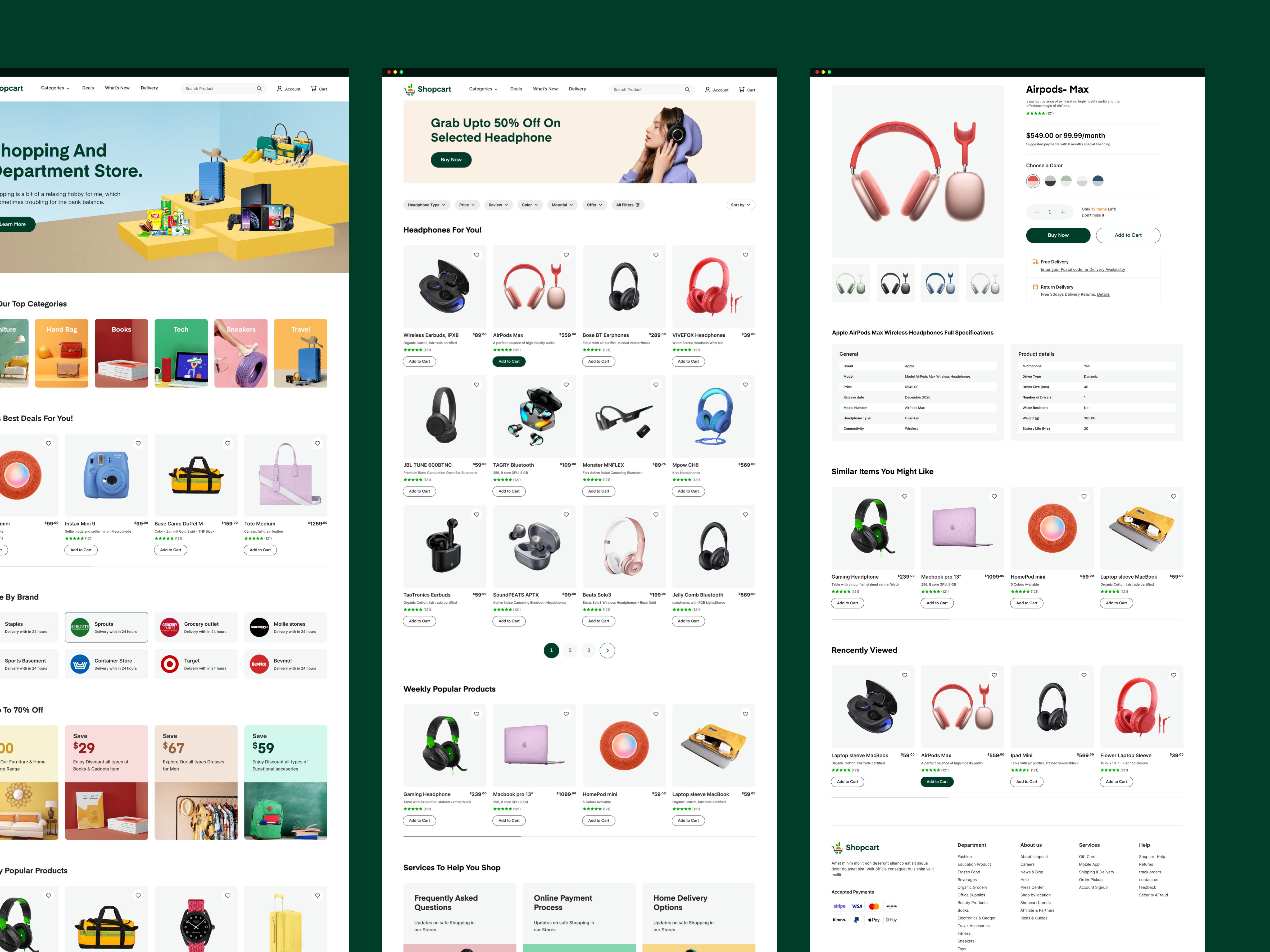 E-Commerce website  e-commerce Product Page by Musemind UI/UX Agency on  Dribbble