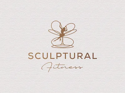 SculpturalFitness design fitness logo sculpture vector