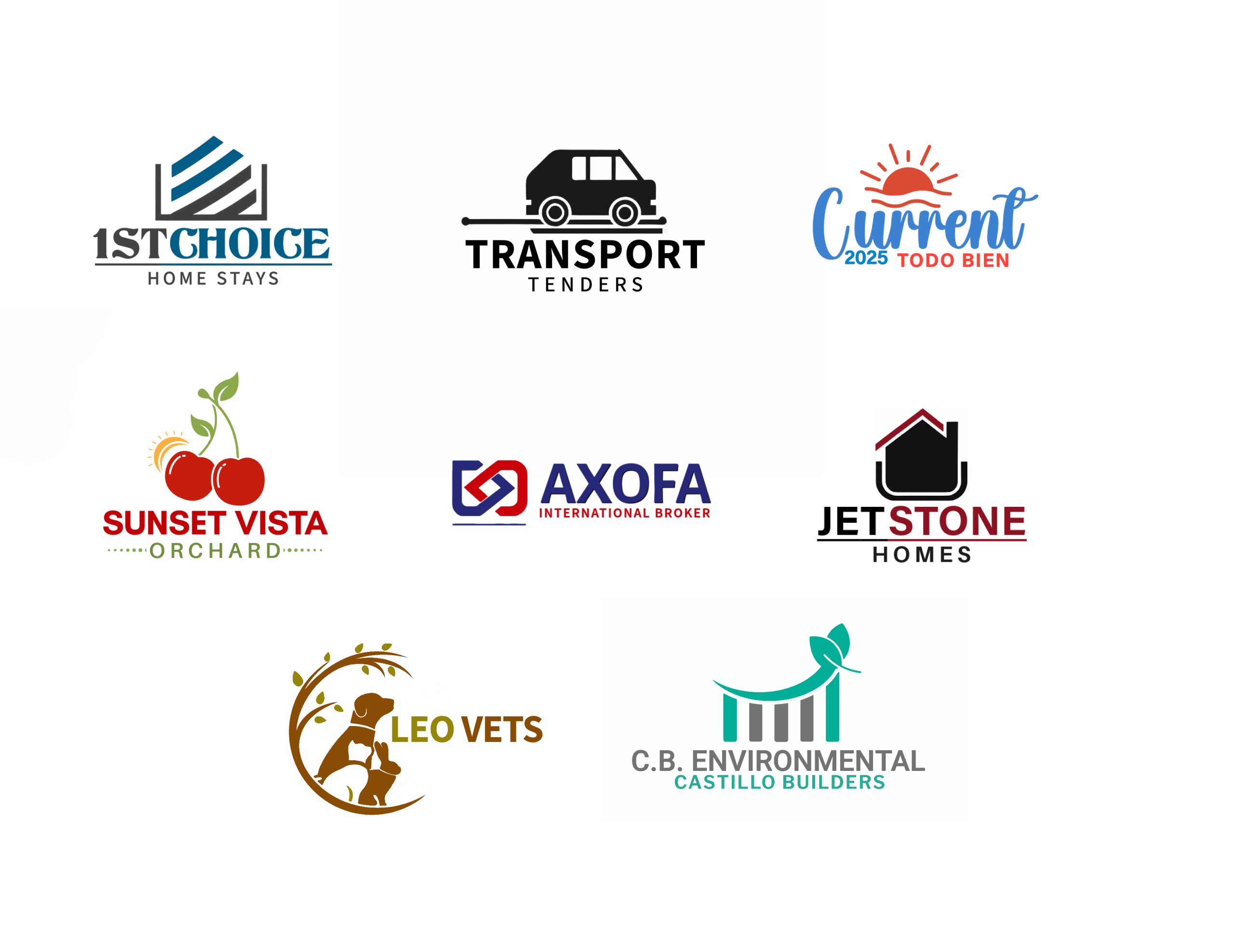 Logo Concepts 3d advertisement app branding design graphic design icon iconography illustration logo motion graphics typography