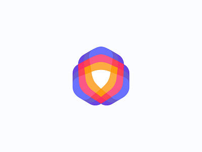 Shield Logomark - logo/ icon/ shield logo. branding graphic design icon logo logomark security tech technology