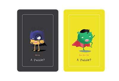 Escape Room Puzzle Cards illustration