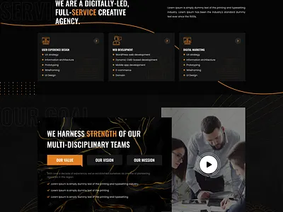Digital Marketing Template ui