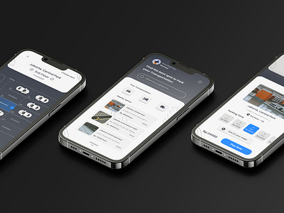 Park-In blue branding clean design graphic design illustration minimalis mobile mobile app mobile design park park app parking parking app seamless transportation ui ui design ui mobile uiux