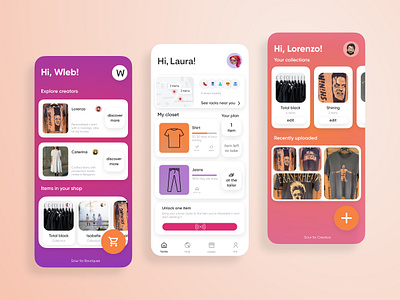Sciur* app concept mobile ui