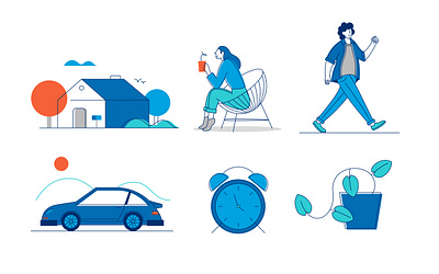 Co-operators Concept 01 branding character design illustration
