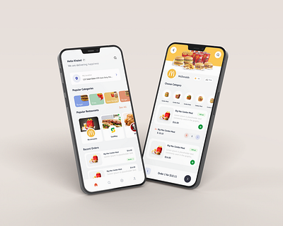 Food Delivery App animation branding design illustration login logo ui uiux ux vector