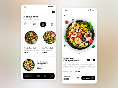 Food app Design