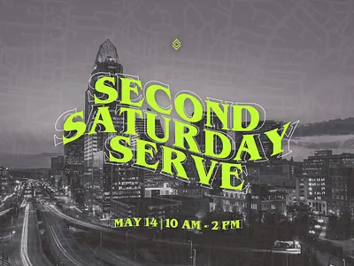 Second Saturday Serve church cincinnati saturday serve serving