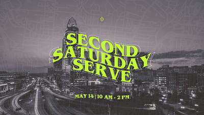 Second Saturday Serve church cincinnati saturday serve serving