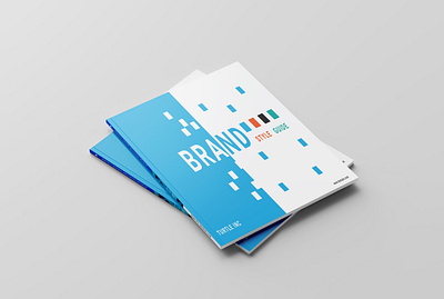 Brand Style Guide (Front Page) brand design brand guide design graphic design