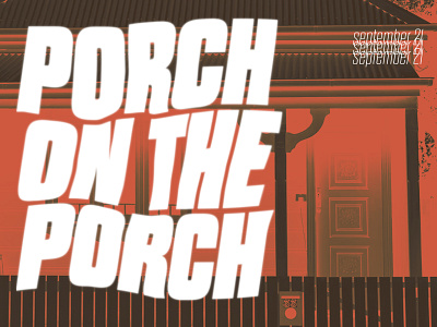 Porch on the Porch change locations church fall porch young adults