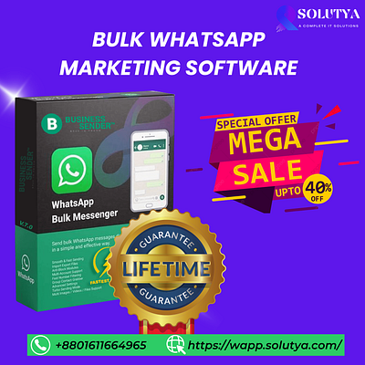 Bulk What'sapp Marketing Software Lifetime Unlimited User bulksms bulkwhatsapp digitalmarketing whatsapp whatsappmarketing whatsappsms