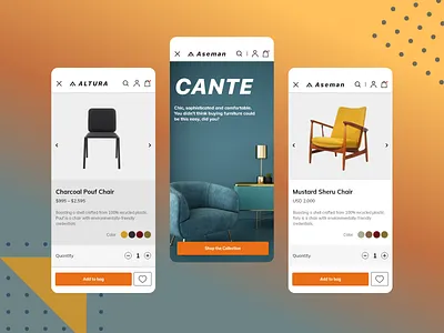 Furniture app app furniture furniture app ikea landing page mobile app ui