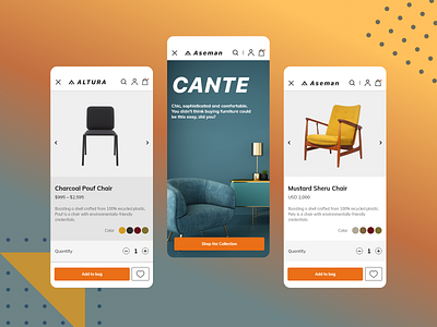 Furniture app app furniture furniture app ikea landing page mobile app ui