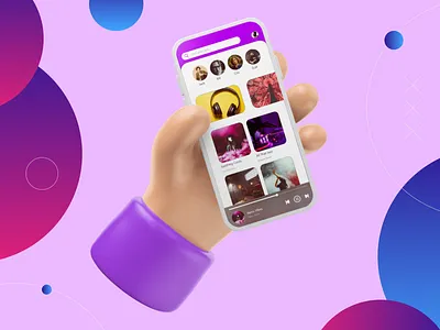 Sound app app graphic design mobile app music sound spotify ui ux