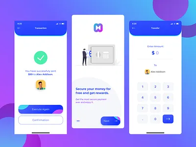 Banking app app bank bank app design finance finance app graphic design landing page mobile app ui ux