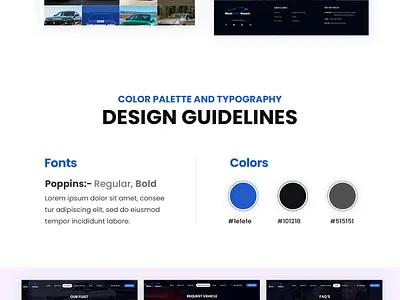 Car Rental Portal design ecommerce marketplace ui ux web website