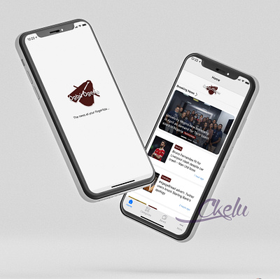 Ogbu Ogene (An iOS news app) figma product design ui design ux design