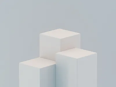 3D White Podium 3d graphic design mockup pedestal podium premium product ui ux