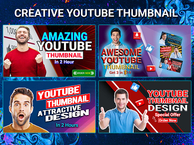 Creative YouTube Thumbnail Design thumbnail