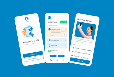 SCAN APP adobe xd app design figma ui ux xd design