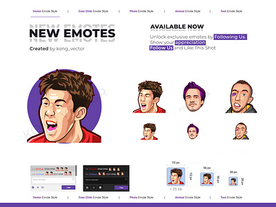 Man Twitch Emotes Express Yourself cartoon design emoji emote emotes illustration man emote twitch twitchemote twitchemotes