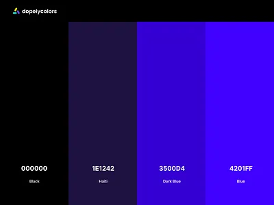 Daily Color Palette blue branding color color palette color scheme colorful coolcolors dark design illustration logo ui ux vector