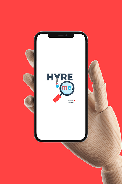 HyreMe Logo Design 2020 2021 best design beautiful branding design design app design art haspr illustration logo ui