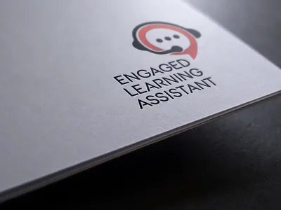 Mnemonic for an AI-based Chatbot for Education branding concept graphic graphic design logo presentation