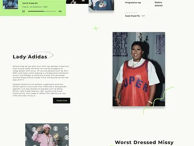 90's Nostalgia Missy Elliott graphic design ui