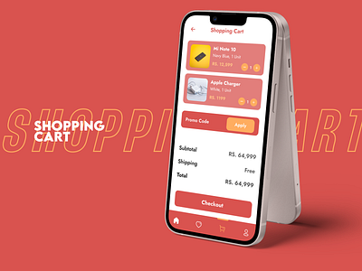 Shopping Cart DailyUI 058 add to cart app design cart daily ui 058 daily ui inspiration dailyui dailyui 58 mobile app design mobile app ui design mobile ui design product app design shopping shoppingcart ui