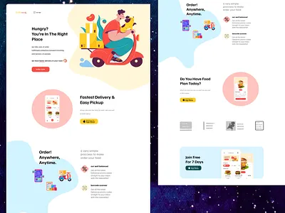 delivery design 3d animation branding delivery design driver graphic design illustration logo motion graphics ui ux