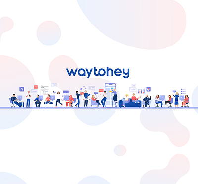 Waytohey team illustration illustration waytohey.com