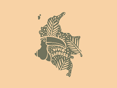 Colombia Vota 2022 animals branding classic colombia colombian design engraving illustration logo map nature plants toucan vote wild