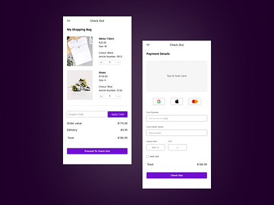 Daily UI 002 - Credit Checkout branding design graphic design logo typography ui ux visual design