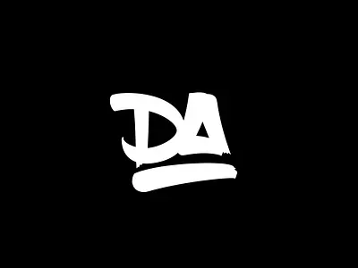 Denis Abdullah Monogram branding design graphic design icon logo monogram shapeology shapes vector