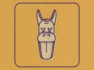 PigDog design dog dot texture grain graphic illustration illustration pig texture