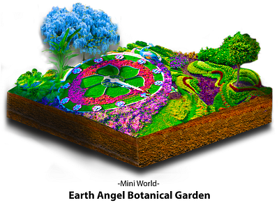 Mini World 1- Garden 3d app branding design digital art digital marketing gif graphic design icon illustration logo marketing strategy motion graphics photo composite photo retouch photo retouching typography ui ux vector
