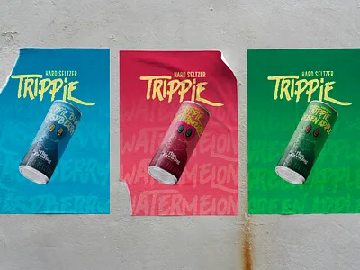 Trippie beer branding calabera can can design caracter design color design drink graphic design illustration poster print vector