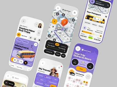 Travel Booking – UI Concept adventure booking mobile app mobile u tour tourism tourist travel travel agency travel app trip ui ux vacation