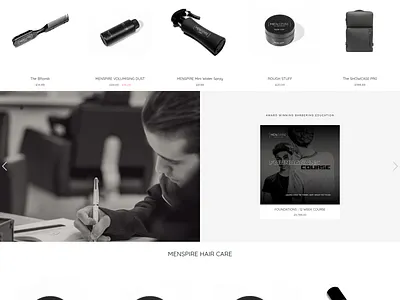 Menspire full stack developer.