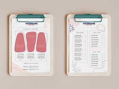 Good Vibes Food Menu Stationery beach cool digital drink eat flyer food identity informal list menu pages photo print relax stationery table templates tent trifold