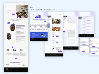 Studently-México app branding design diseño de interfaces figma graphic design landing ui user interface web