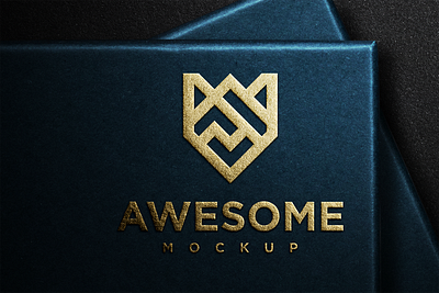 Gold Logo Mockup best mockup branding company design elegant graphic design logo mockup logomockup luxury mockup mockup mockups world mockup